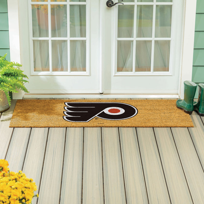 Philadelphia Flyers Extra Large Full Color Coir Mat, 60"x24"
