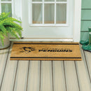 Pittsburgh Penguins Large One Color Coir Mat, 36"x24"