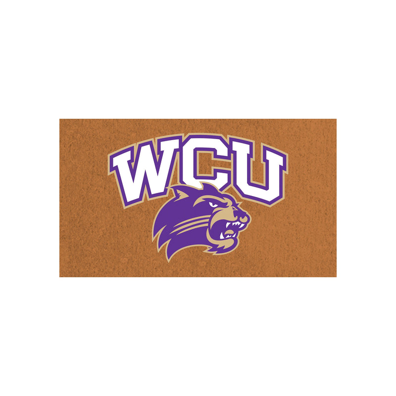 Coir Mat, 16"x28", Western Carolina University