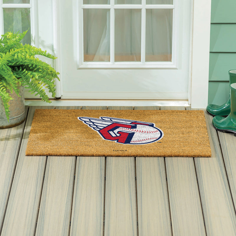 Cleveland Guardians Large Full Color Coir Mat, 36"x24"