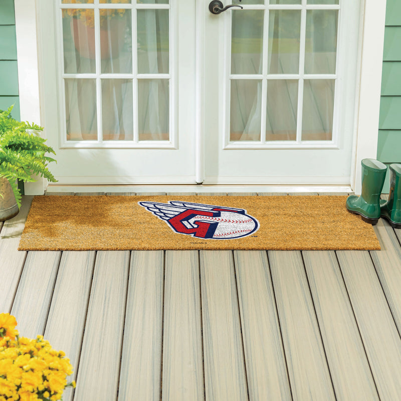 Cleveland Guardians Extra Large Full Color Coir Mat, 60"x24"