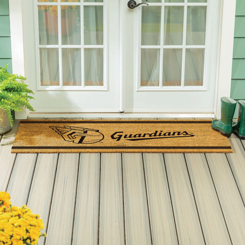 Cleveland Guardians Extra Large One Color Coir Mat, 60"x24"
