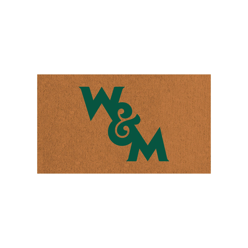 Coir Mat, 16"x28", William & Mary