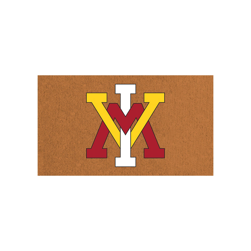 Coir Mat, 16"x28", Virginia Military Institute