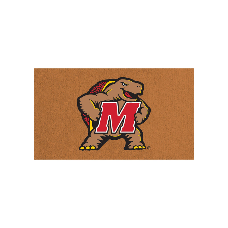 Coir Mat, 16"x28", University of Maryland