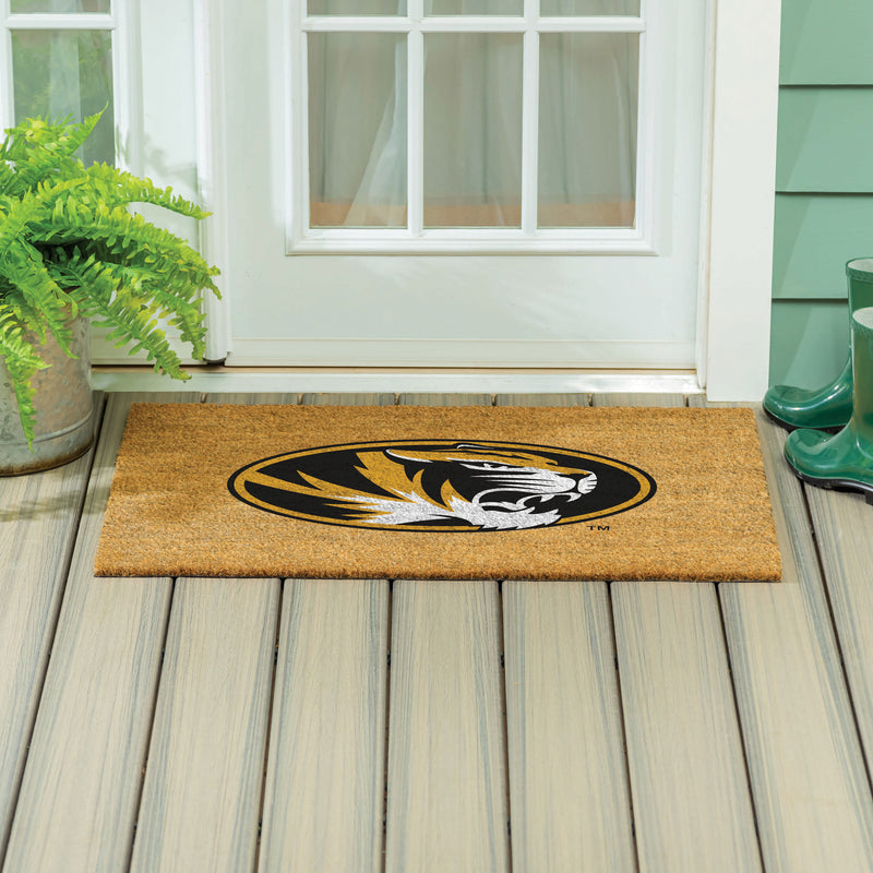 University of Missouri Large Full Color Coir Mat, 36"x24"