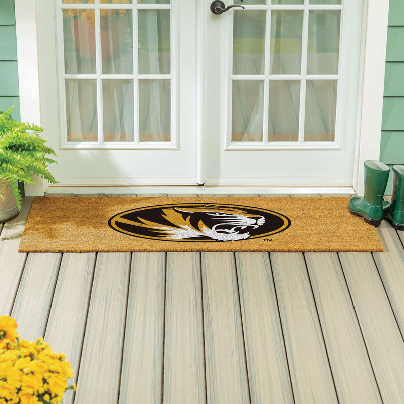 University of Missouri Extra Large Full Color Coir Mat, 60"x24"