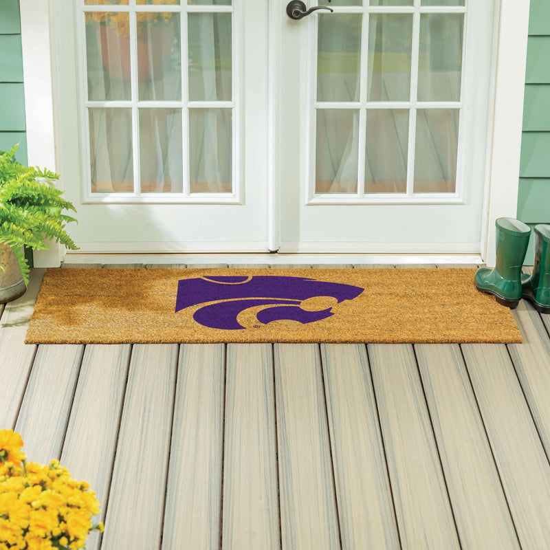 Kansas State University Extra Large Full Color Coir Mat, 60"x24"