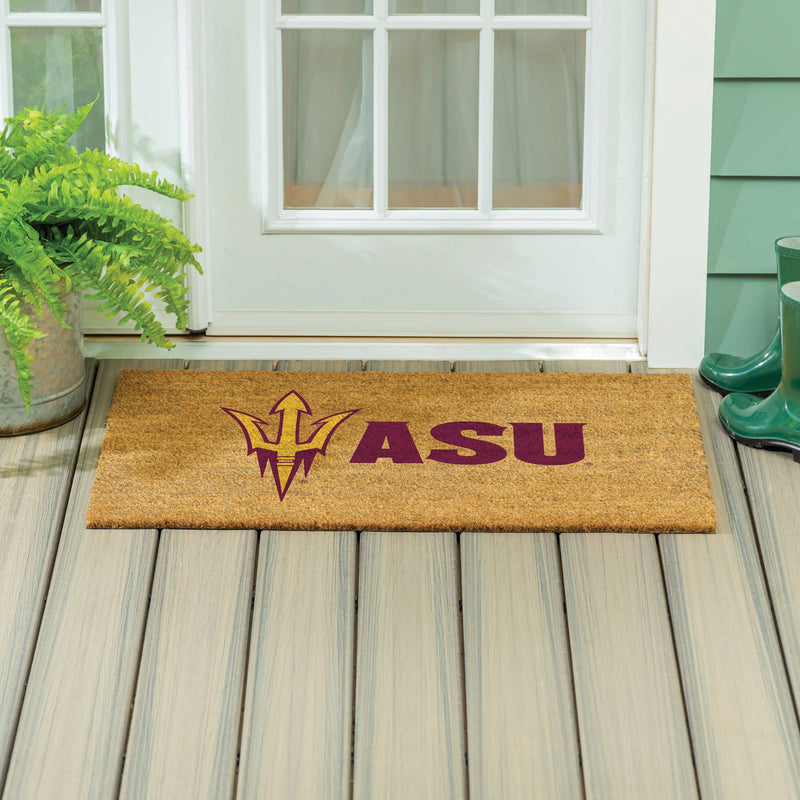 Arizona State University Large Full Color Coir Mat, 36"x24"