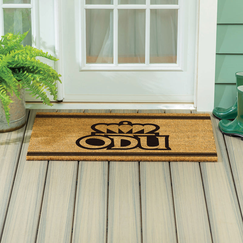 Old Dominion University Large One Color Coir Mat, 36"x24"