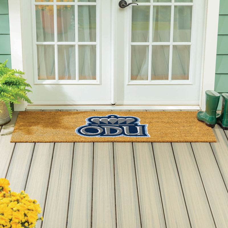 Old Dominion University Extra Large Full Color Coir Mat, 60"x24"