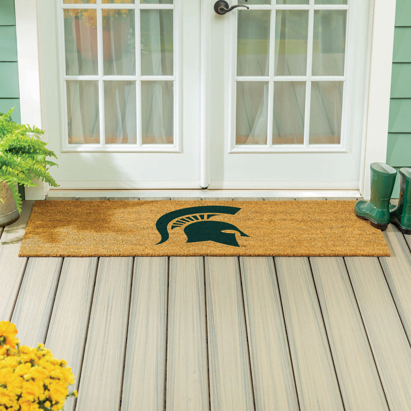 Michigan State University Extra Large Full Color Coir Mat, 60"x24"