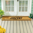 Oklahoma State University Extra Large One Color Coir Mat, 60"x24"
