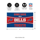 28" x 16" PVC Trapper Mat, Come Back with Tickets, Buffalo Bills