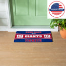 28" x 16" PVC Trapper Mat, Come Back with Tickets, New York Giants
