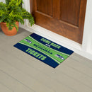 28" x 16" PVC Trapper Mat, Come Back with Tickets, Seattle Seahawks