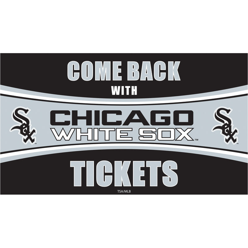 Chicago White Sox Come Back with Tickets PVC Trapper Mat, 28" x 16"