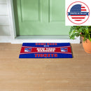 28" x 16" PVC Trapper Mat, Come Back with Tickets, New York Rangers