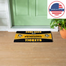 28" x 16" PVC Trapper Mat, Come Back with Tickets, Pittsburgh Penguins