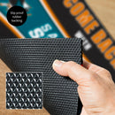 28" x 16" PVC Trapper Mat, Come Back with Tickets, San Jose Sharks