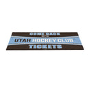 28" x 16" PVC Trapper Mat, Come Back with Tickets, Utah Hockey Club