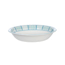 Evergreen Home Accents,13.75" Melamine Serving Bowl, Winter Frost,13.75x13.75x2.8 Inches