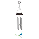 3 Asst., 27.8"L Solar Windchime, Dragonfly, Hummingbird, and Butterfly,2sp5195