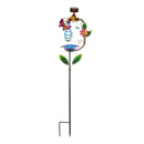34.5"H Solar Garden Faucet Garden Stake, Butterfly