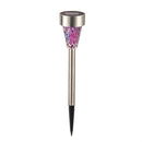 Solar Garden Pathway Light, Purple