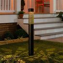 Diamond Laser Cut Solar Garden Column