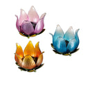 5"H Solar Glass Tulip