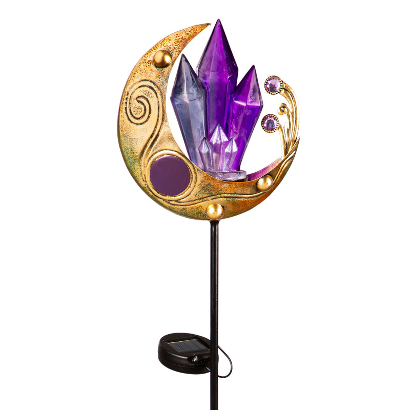 36"H Solar Garden Stake, Mystic Crystals
