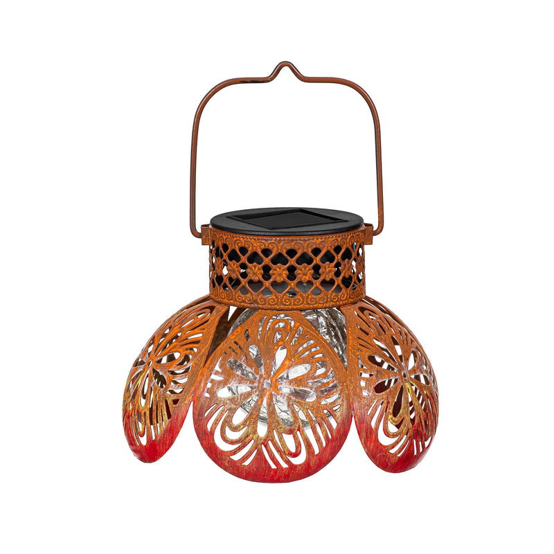 Garden of Wonder Garden Stake, Solar Flower Lantern, 40"