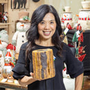 Woodland Storybook Garden Path Lighting, Solar Path Lights, Faux Wood, 14"H, Asst of 2