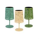 What She Shed Outdoor Lamp & Lighting, Table Top Metal Solar Lantern