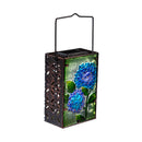 What She Shed Outdoor Lamp & Lighting, Floral Hand Painted Solar Lantern