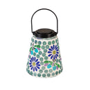 What She Shed Outdoor Lamp & Lighting, Flower Mosaic Solar Lantern