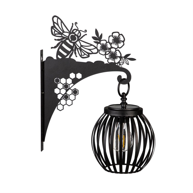 Wall Sconce Solar Lantern, Bee