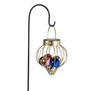 Joyful Traditions Garden Stake, Solar Garden Stake, Ornament Ball, 36"H, Asst of 3