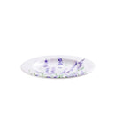 Evergreen Home Accents,9" Melamine Salad Plate, Lavender Fields,8.93x8.93x1 Inches