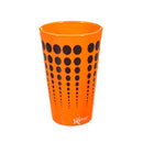 Silipint, Pint, Orange with Black Dots,2spt027