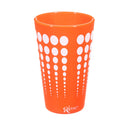 Evergreen Accessory,Silipint, Pint, Orange with White Dots,3.62x5.75x3.62 Inches