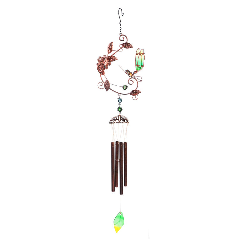 Garden Flutter Windchime Assortment, 6 assorted designs,2wc1110