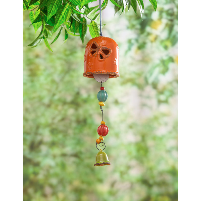 Ceramic Wind Chime, 3 Asst,2wc2056