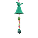 Cast Iron Bell with Bird Wind Chime, 3 Asst