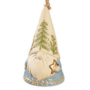 Nordic Gnome Ceramic Hanging Bell, Asst of 2