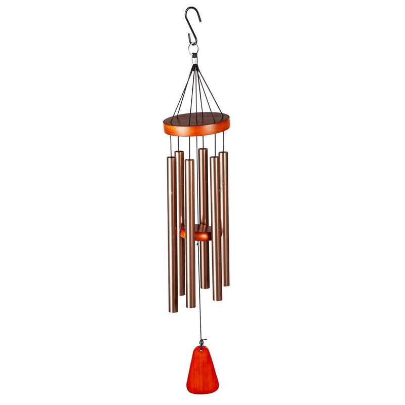 27" H Avria Hand Tuned Wind Chime, Ode to Joy From Beethoven's Symphony No.9,2wc2212