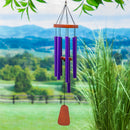 Evergreen Wind,30" H Avria Hand Tuned Wind Chime, Somewhere over the Rainbow,6x6x30 Inches