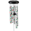 Avria Printed Hand Tuned Wind Chime, Songbirds, 27"
