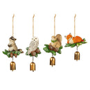 Woodland Animal Resin Garden Bell